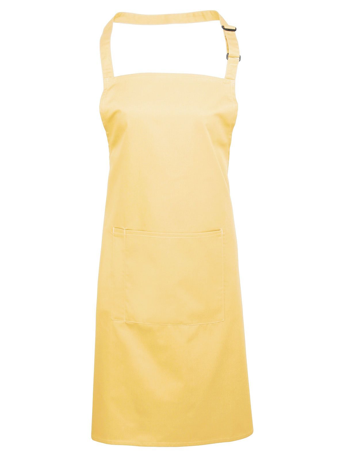 Colours Bib Apron With Pocket Schürze / Kasack – Premier – Farbe lemon – individuell veredelbar