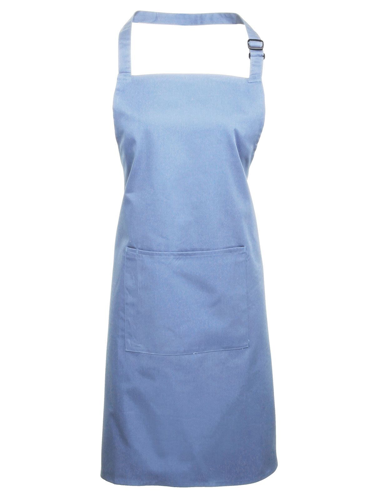 Colours Bib Apron With Pocket Schürze / Kasack – Premier – Farbe mid blue – individuell veredelbar