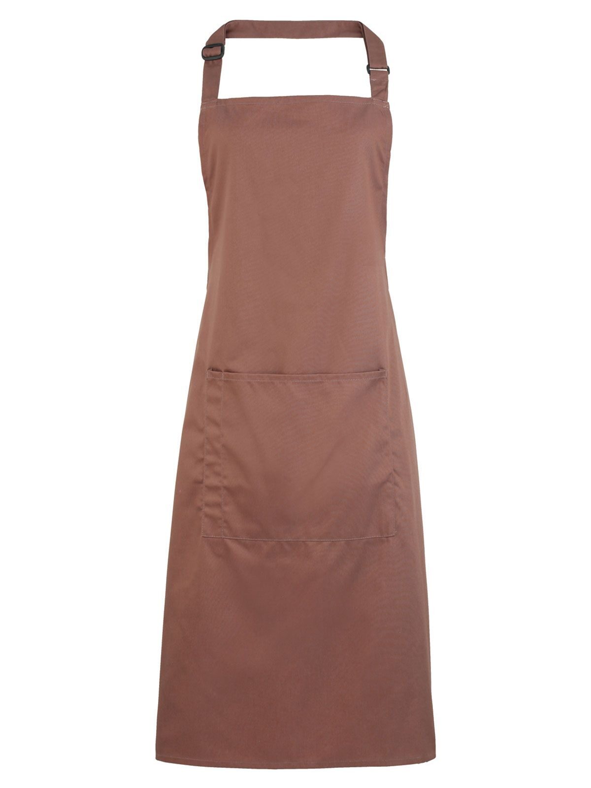 Colours Bib Apron With Pocket Schürze / Kasack – Premier – Farbe mocha – individuell veredelbar