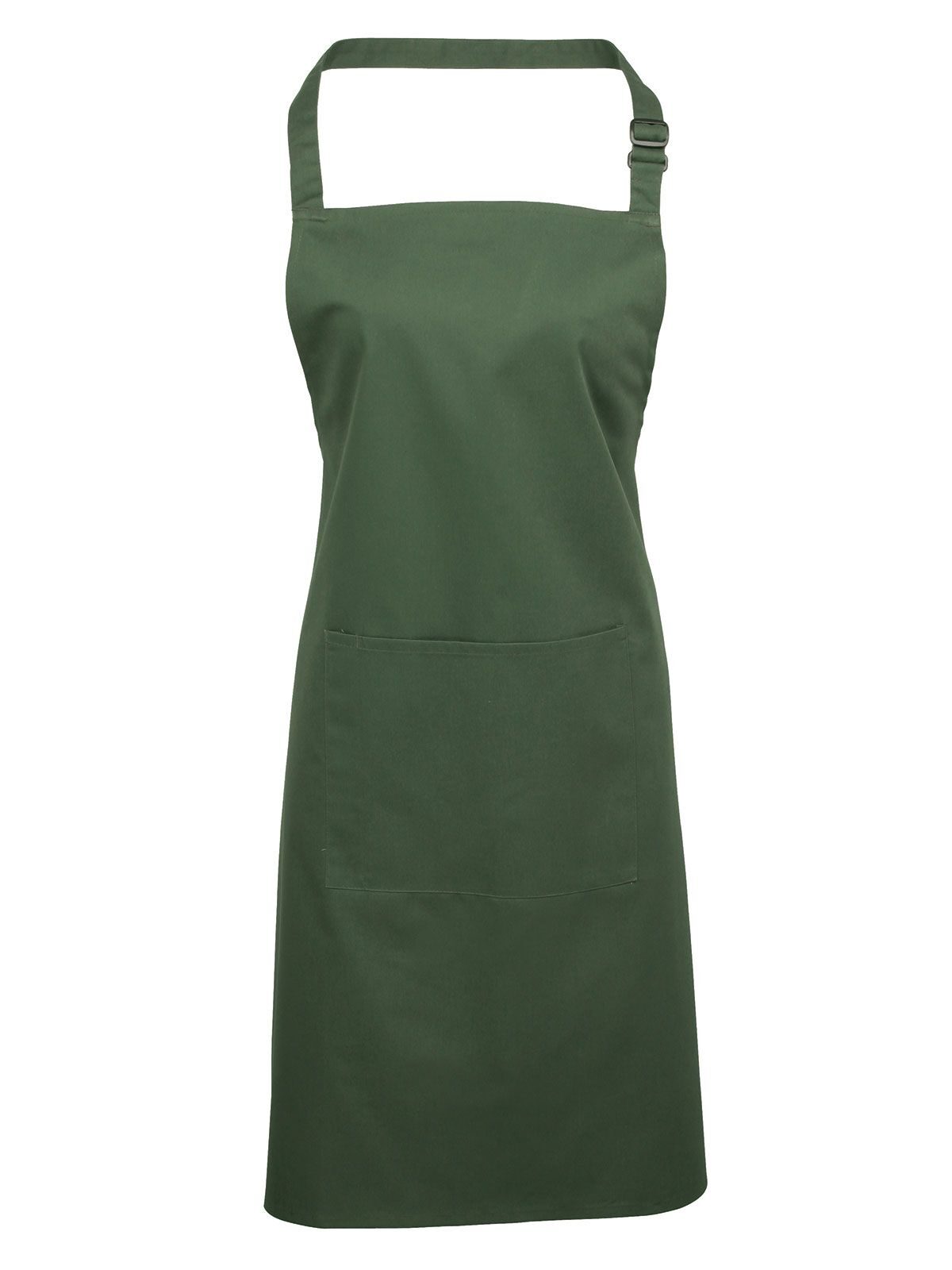 Colours Bib Apron With Pocket Schürze / Kasack – Premier – Farbe moss – individuell veredelbar