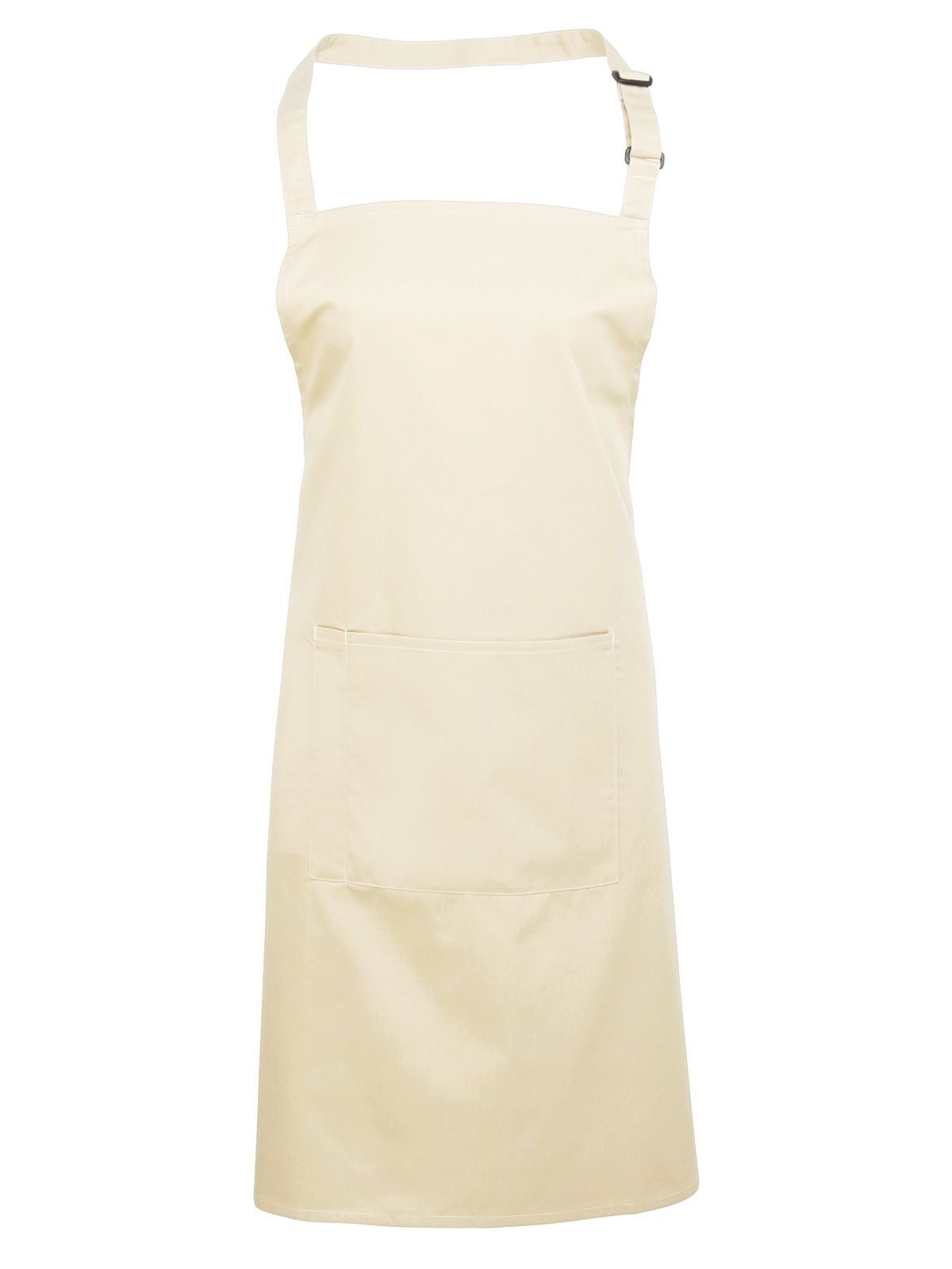 Colours Bib Apron With Pocket Schürze / Kasack – Premier – Farbe Natur – individuell veredelbar