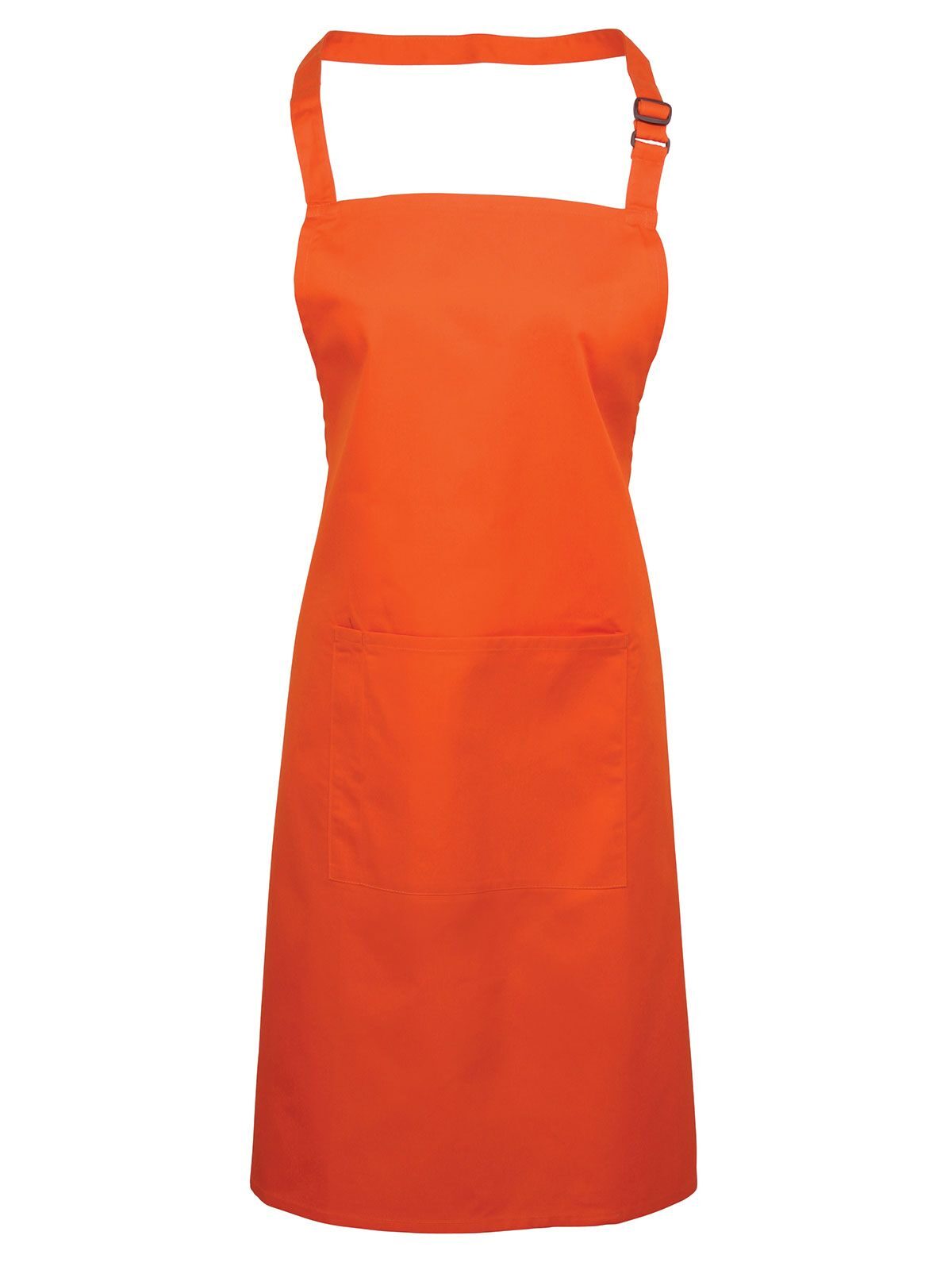 Colours Bib Apron With Pocket Schürze / Kasack – Premier – Farbe Orange – individuell veredelbar