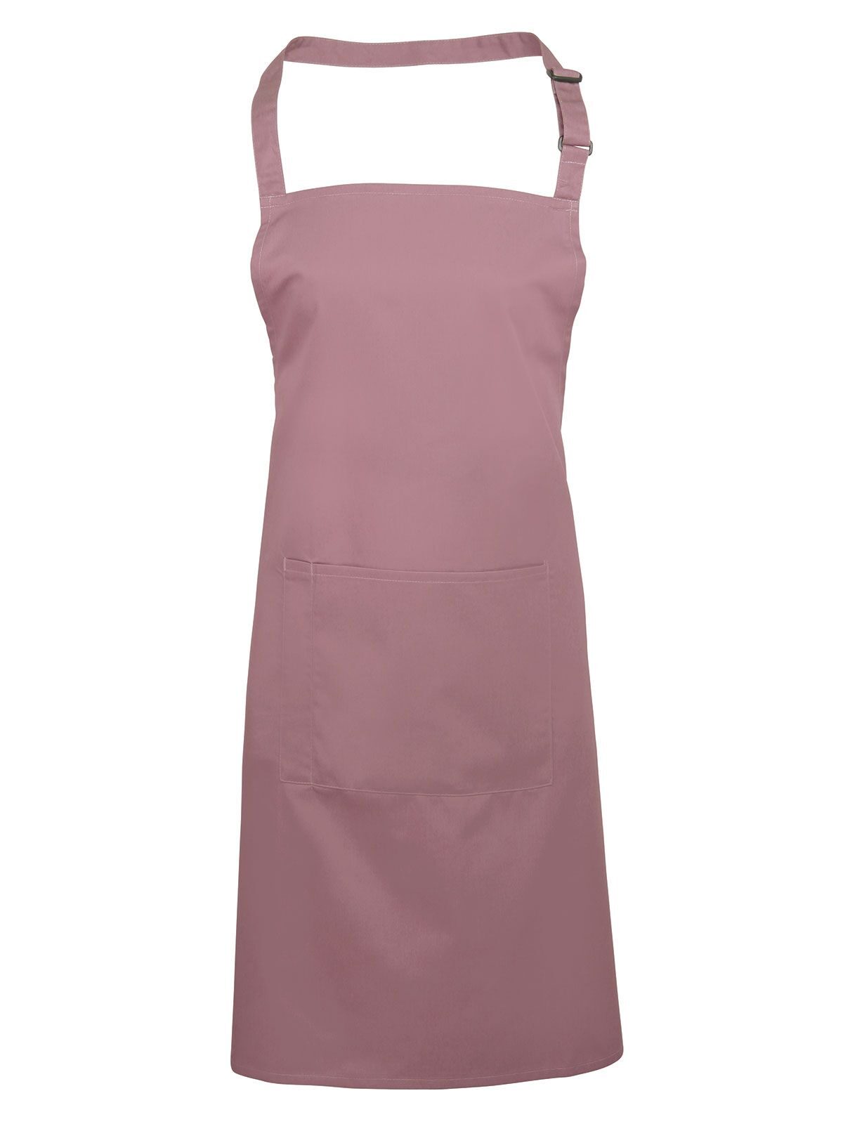 Colours Bib Apron With Pocket Schürze / Kasack – Premier – Farbe rose – individuell veredelbar