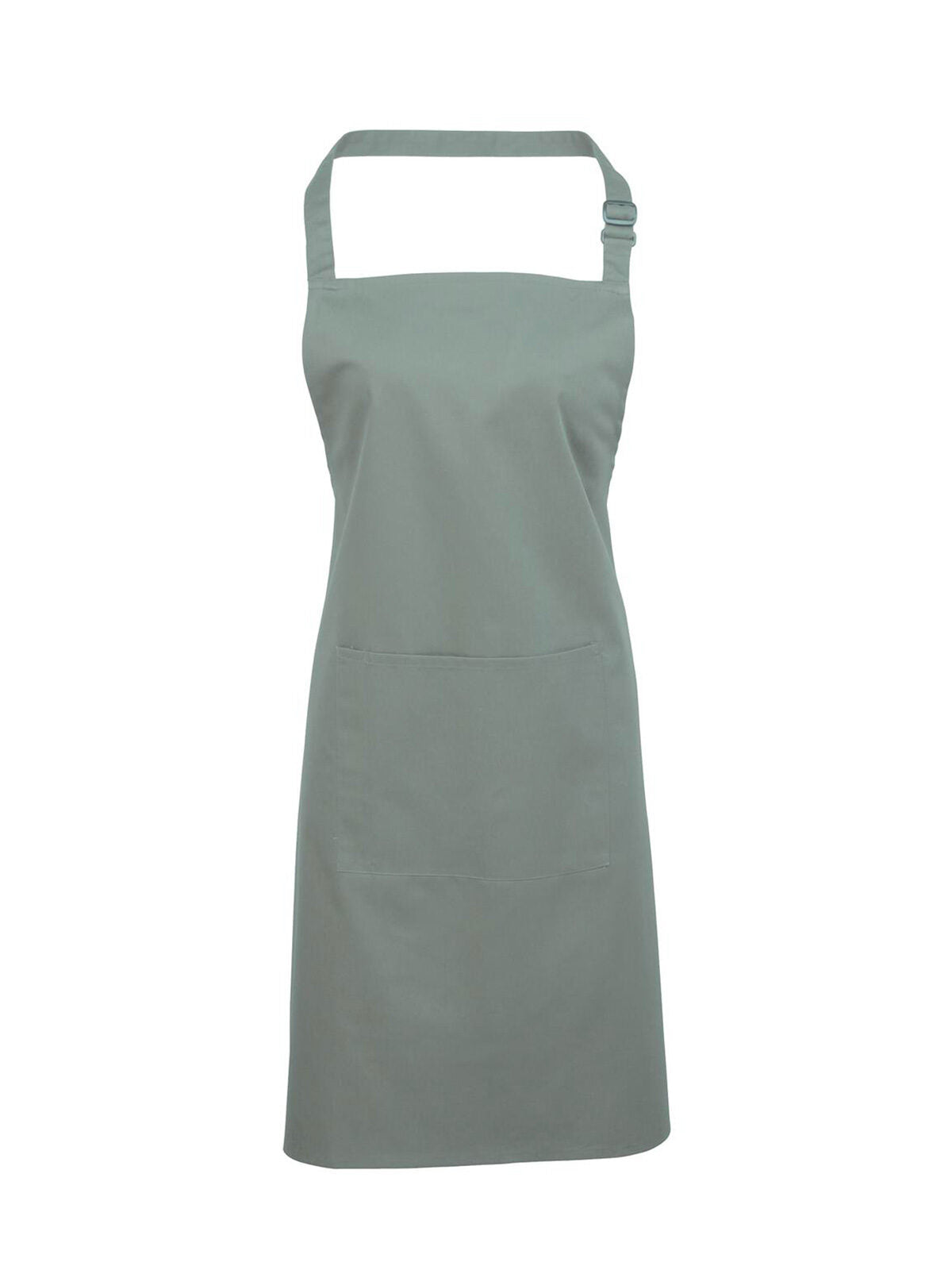 Colours Bib Apron With Pocket Schürze / Kasack – Premier – Farbe sage – individuell veredelbar