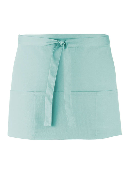 Colours Collection Three Pocket Apron Schürze / Kasack – Premier – Farbe Aqua – individuell veredelbar
