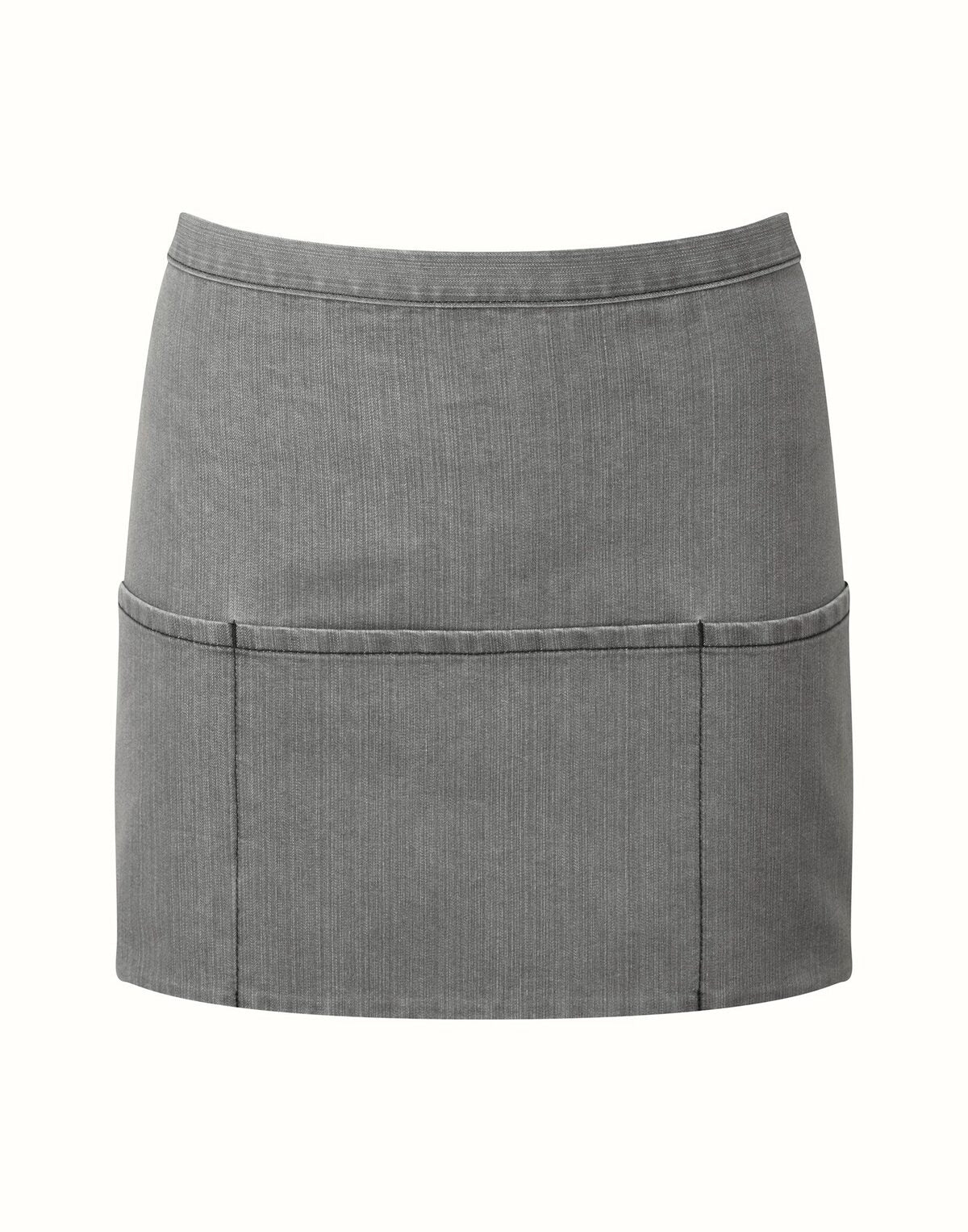 Colours Collection Three Pocket Apron Schürze / Kasack – Premier – Farbe grey denim – individuell veredelbar