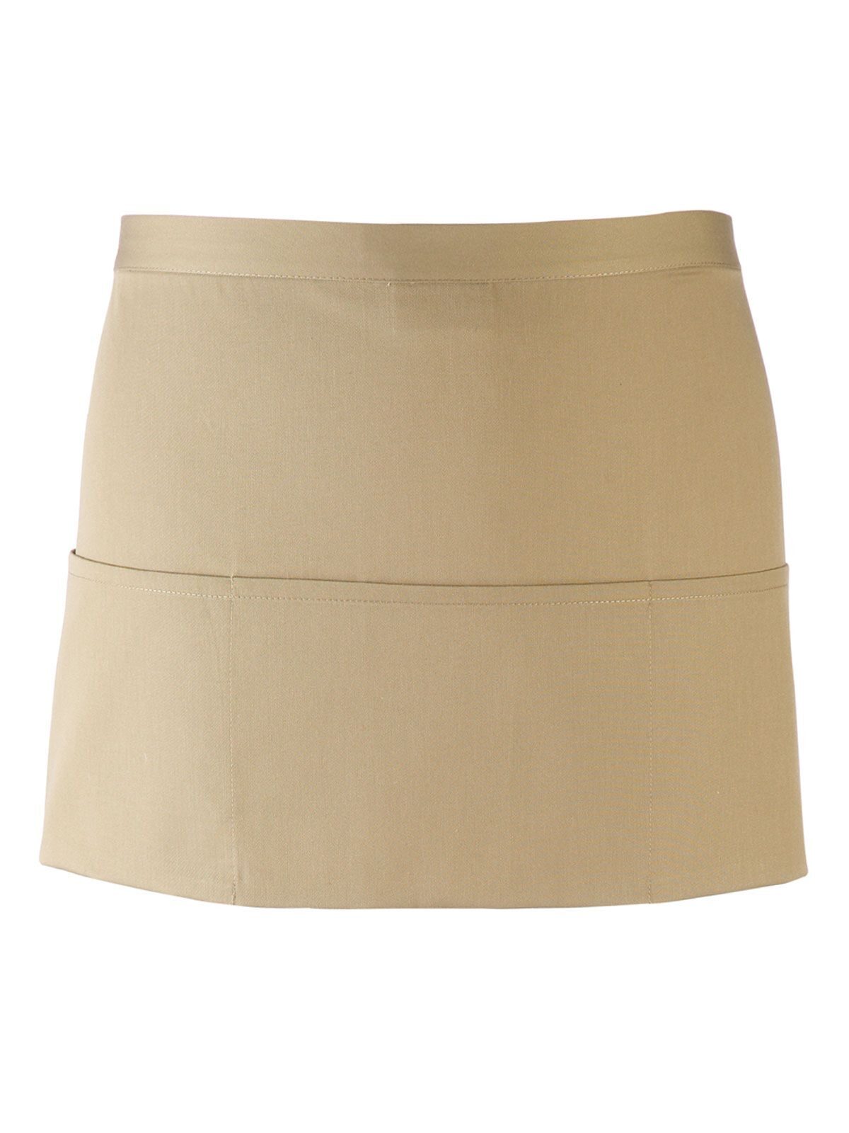 Colours Collection Three Pocket Apron Schürze / Kasack – Premier – Farbe Khaki – individuell veredelbar