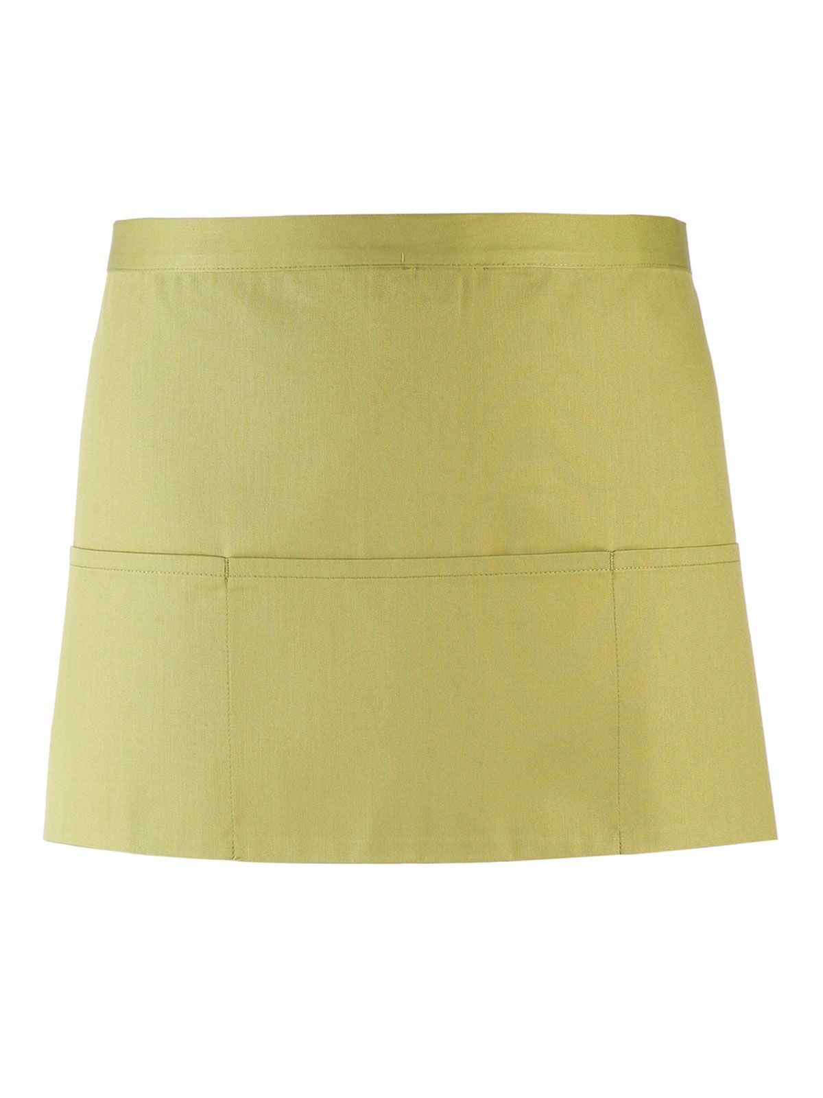 Colours Collection Three Pocket Apron Schürze / Kasack – Premier – Farbe Lime – individuell veredelbar