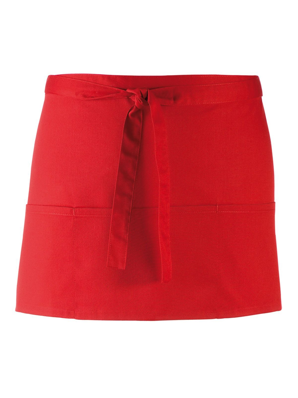 Colours Collection Three Pocket Apron Schürze / Kasack – Premier – Farbe Rot – individuell veredelbar