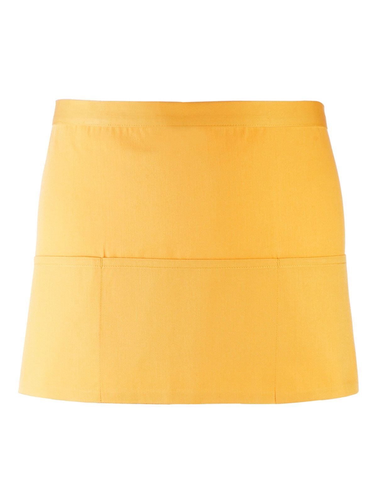 Colours Collection Three Pocket Apron Schürze / Kasack – Premier – Farbe sunflower – individuell veredelbar
