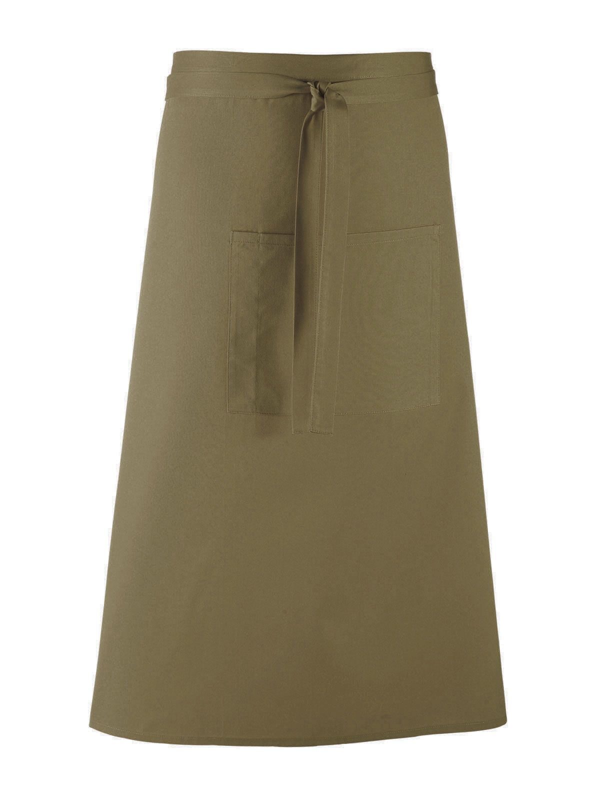 Colours Bar Apron Schürze / Kasack – Premier – Farbe Olive – individuell veredelbar