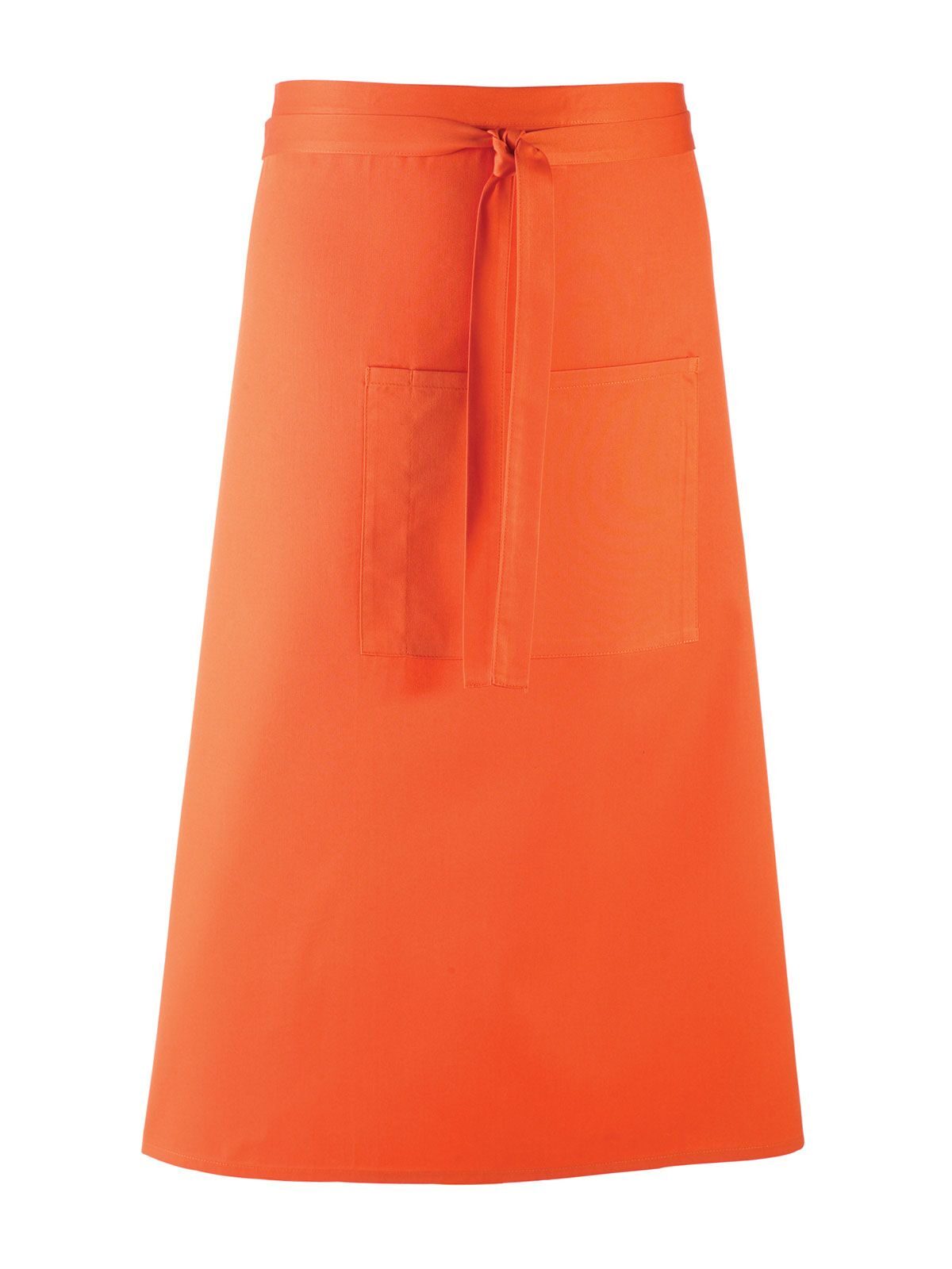 Colours Bar Apron Schürze / Kasack – Premier – Farbe Orange – individuell veredelbar