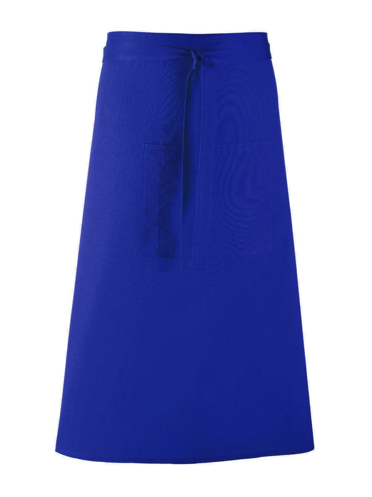 Colours Bar Apron Schürze / Kasack – Premier – Farbe Royalblau – individuell veredelbar