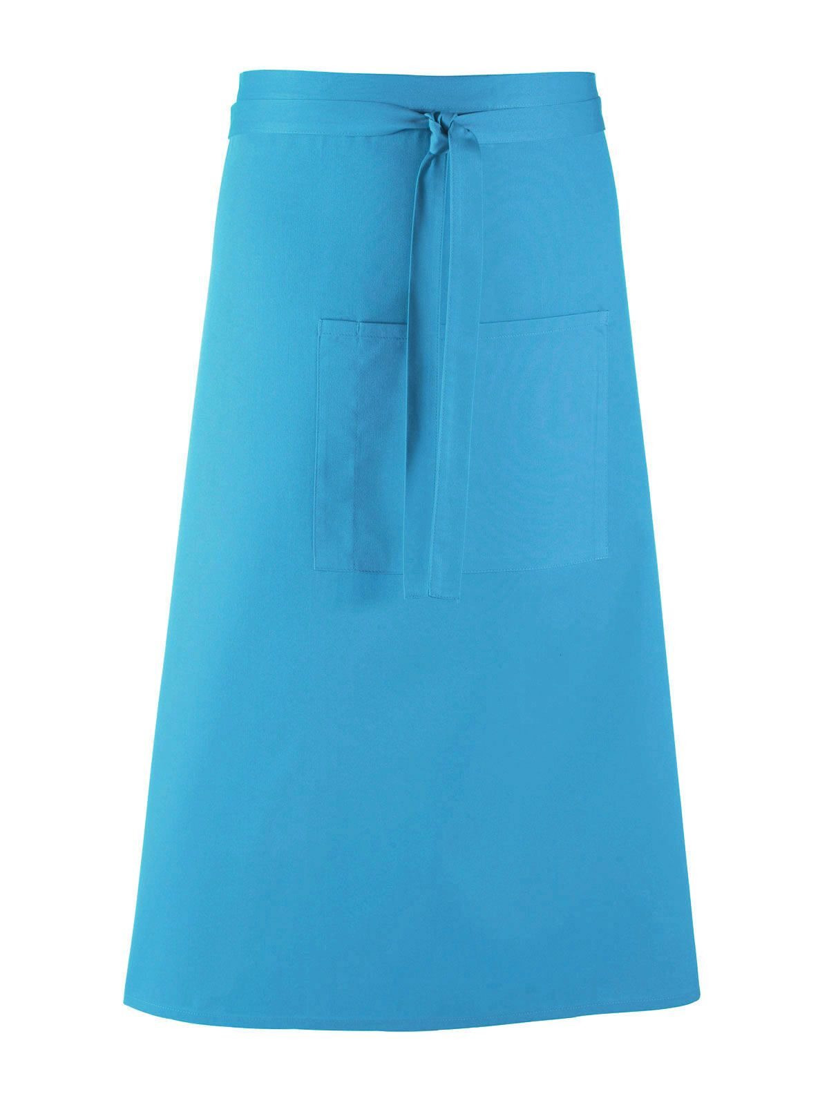Colours Bar Apron Schürze / Kasack – Premier – Farbe Türkis – individuell veredelbar