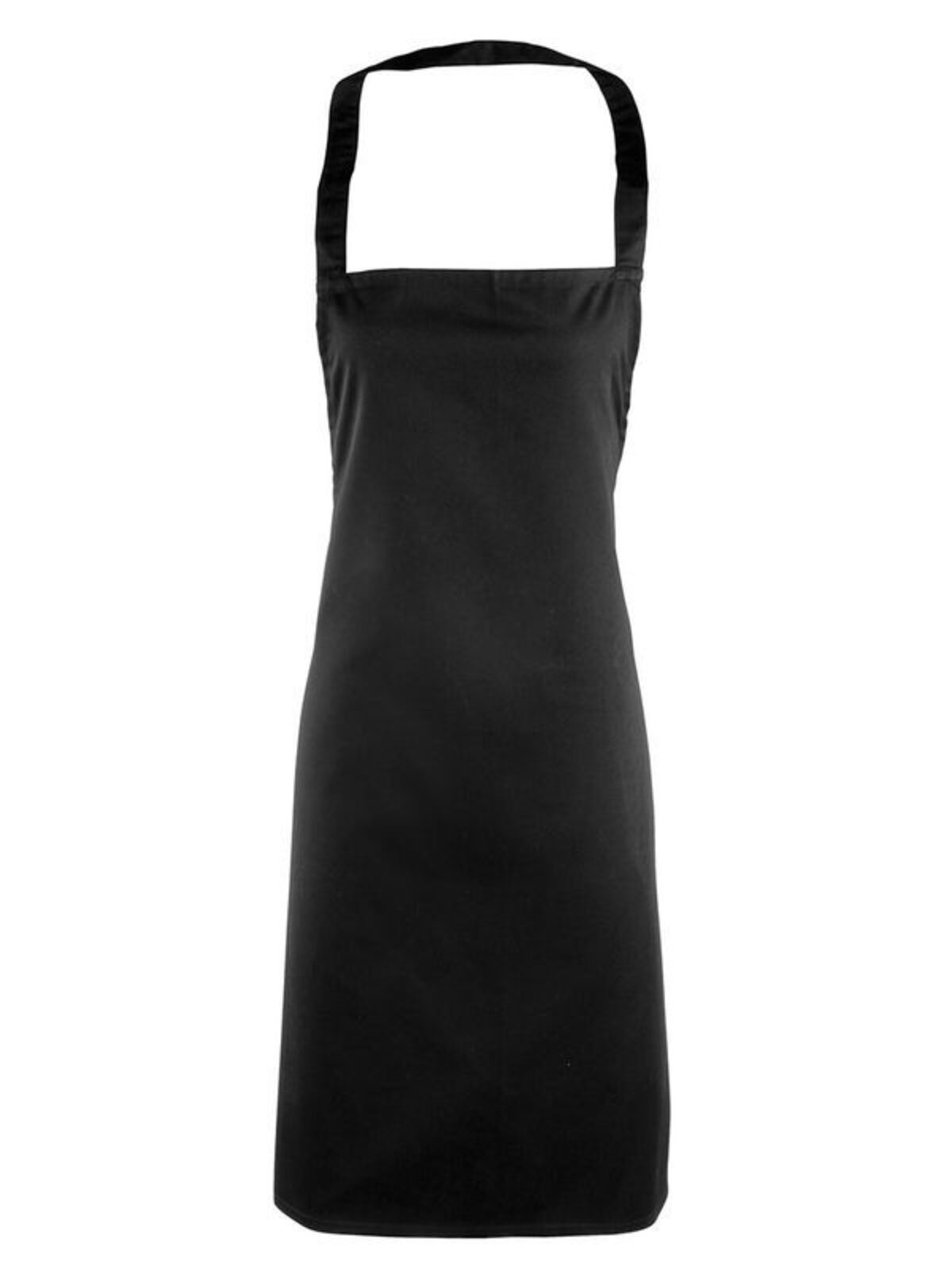 'Essential' Bib Apron Herren Schürze / Kasack – Premier – Farbe Schwarz – individuell veredelbar