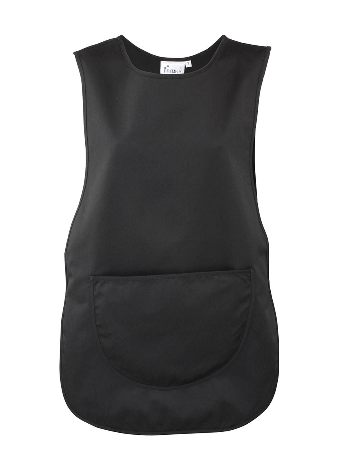 Colours Pocket Tabard Schürze / Kasack – Premier – Farbe Schwarz – individuell veredelbar