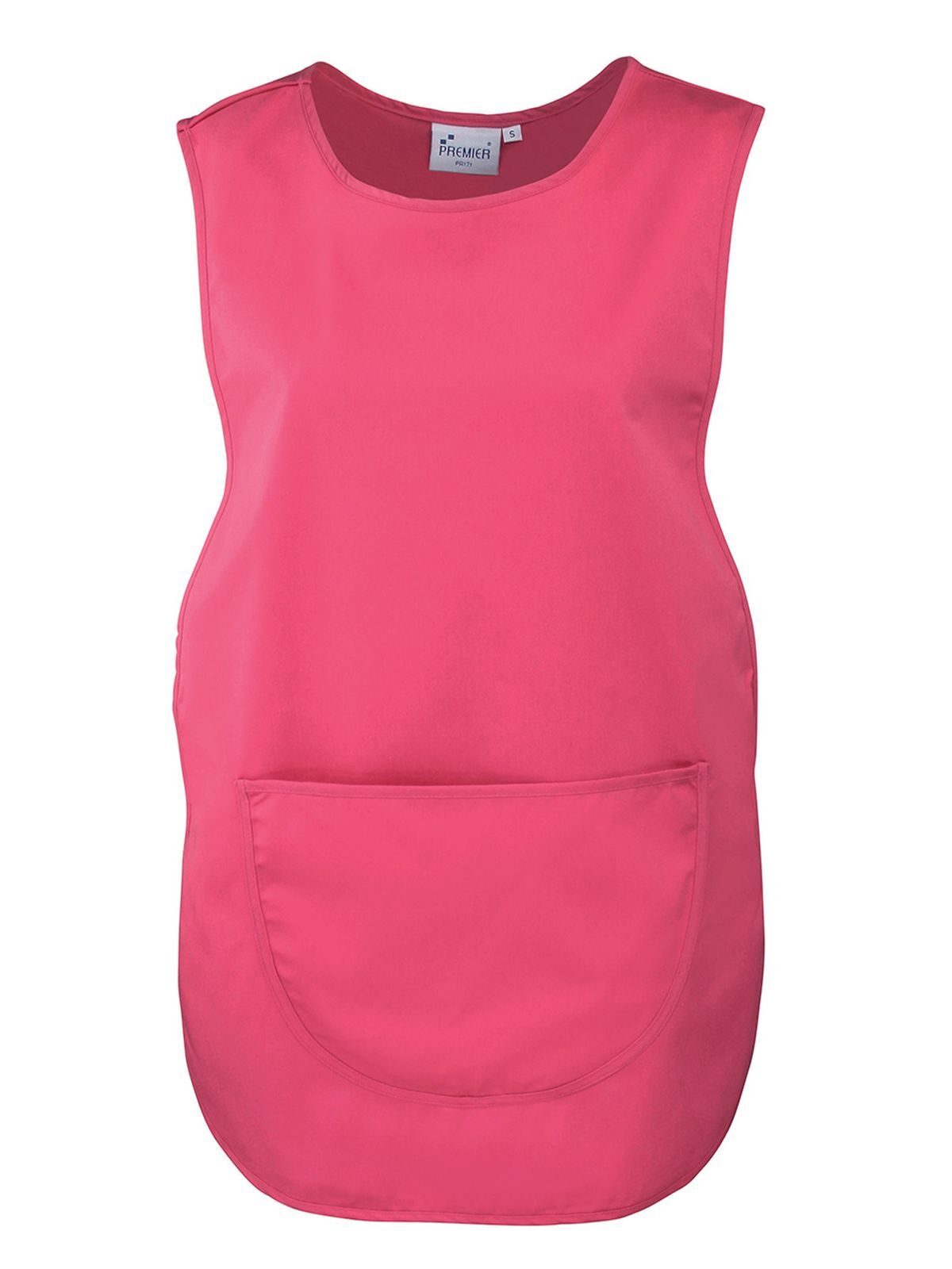 Colours Pocket Tabard Schürze / Kasack – Premier – Farbe Fuchsia – individuell veredelbar