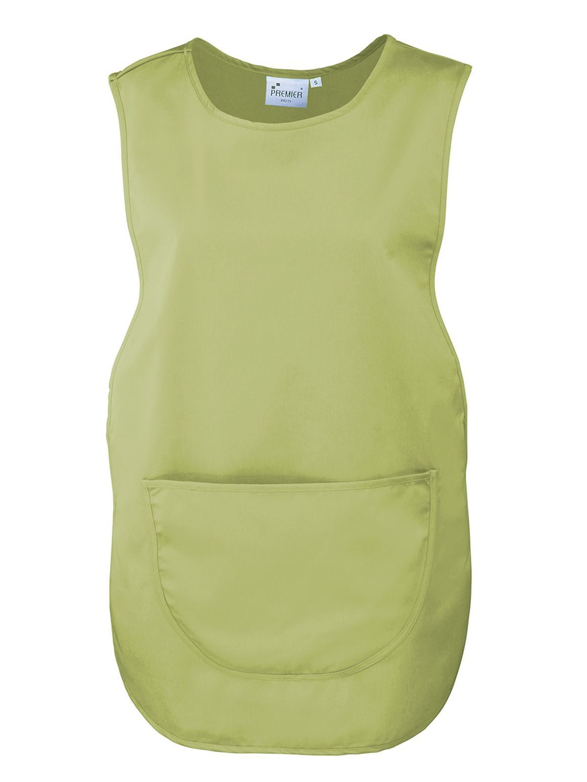 Colours Pocket Tabard Schürze / Kasack – Premier – Farbe Lime – individuell veredelbar