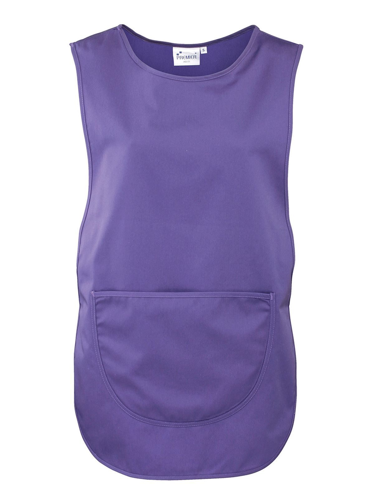 Colours Pocket Tabard Schürze / Kasack – Premier – Farbe Lila – individuell veredelbar