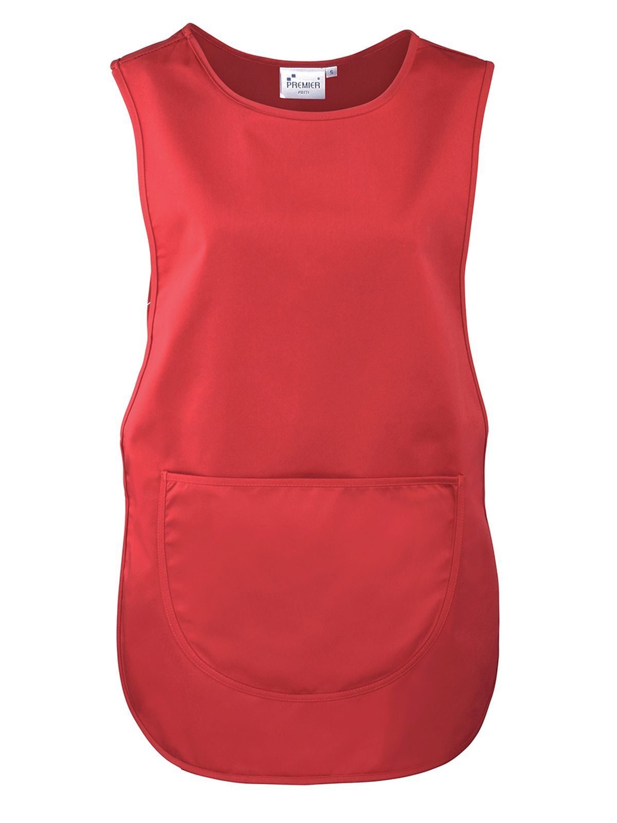 Colours Pocket Tabard Schürze / Kasack – Premier – Farbe Rot – individuell veredelbar