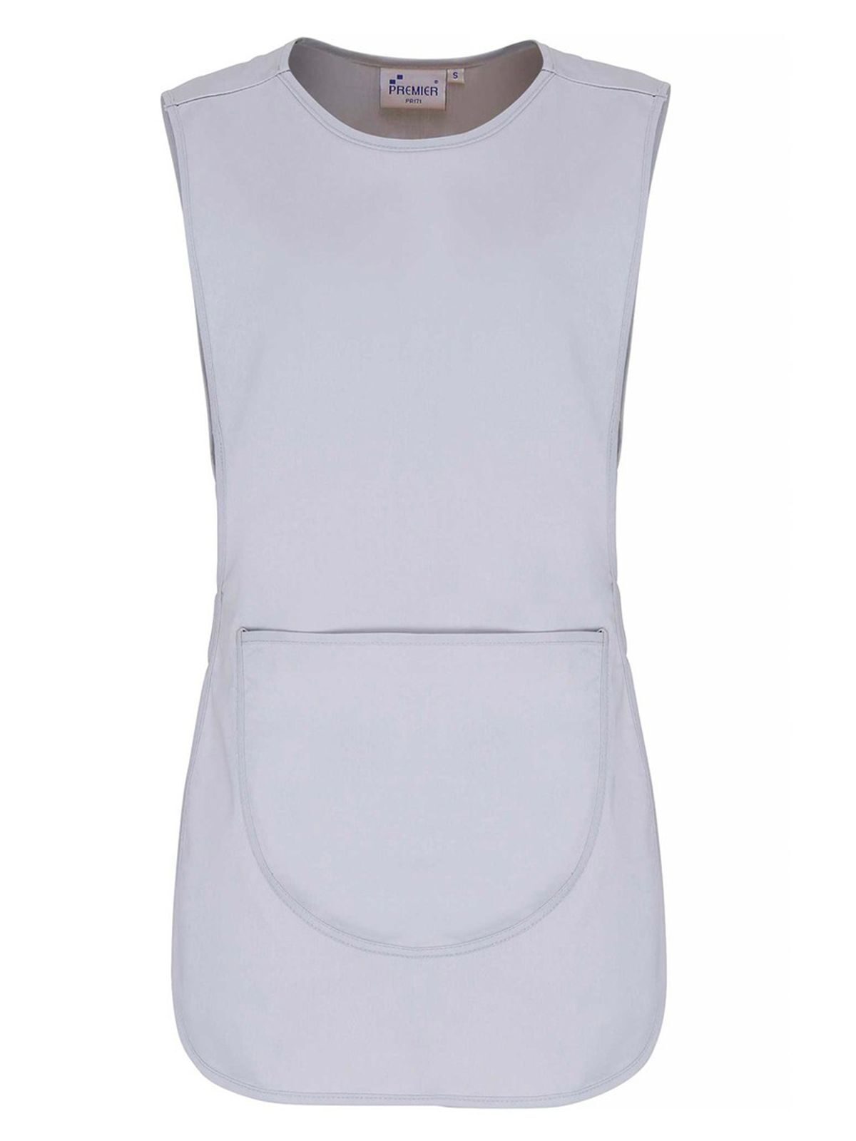 Colours Pocket Tabard Schürze / Kasack – Premier – Farbe silver – individuell veredelbar