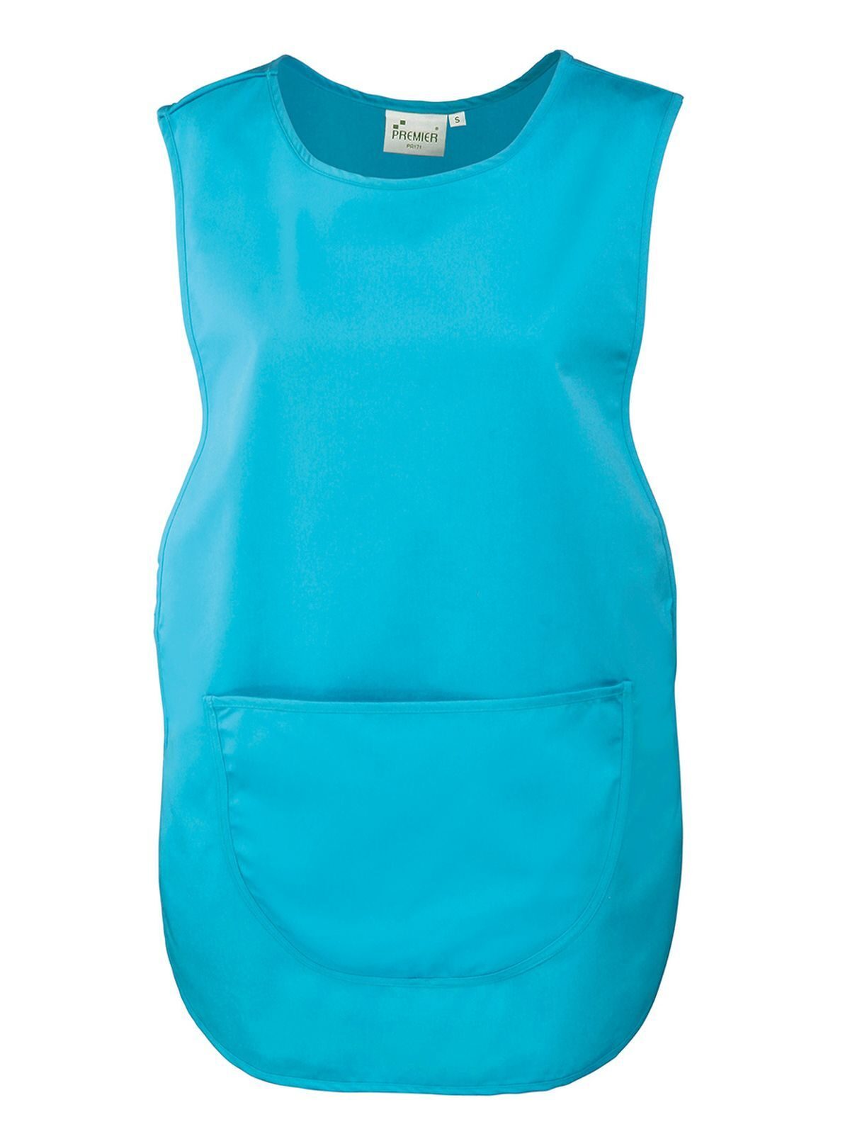 Colours Pocket Tabard Schürze / Kasack – Premier – Farbe Türkis – individuell veredelbar