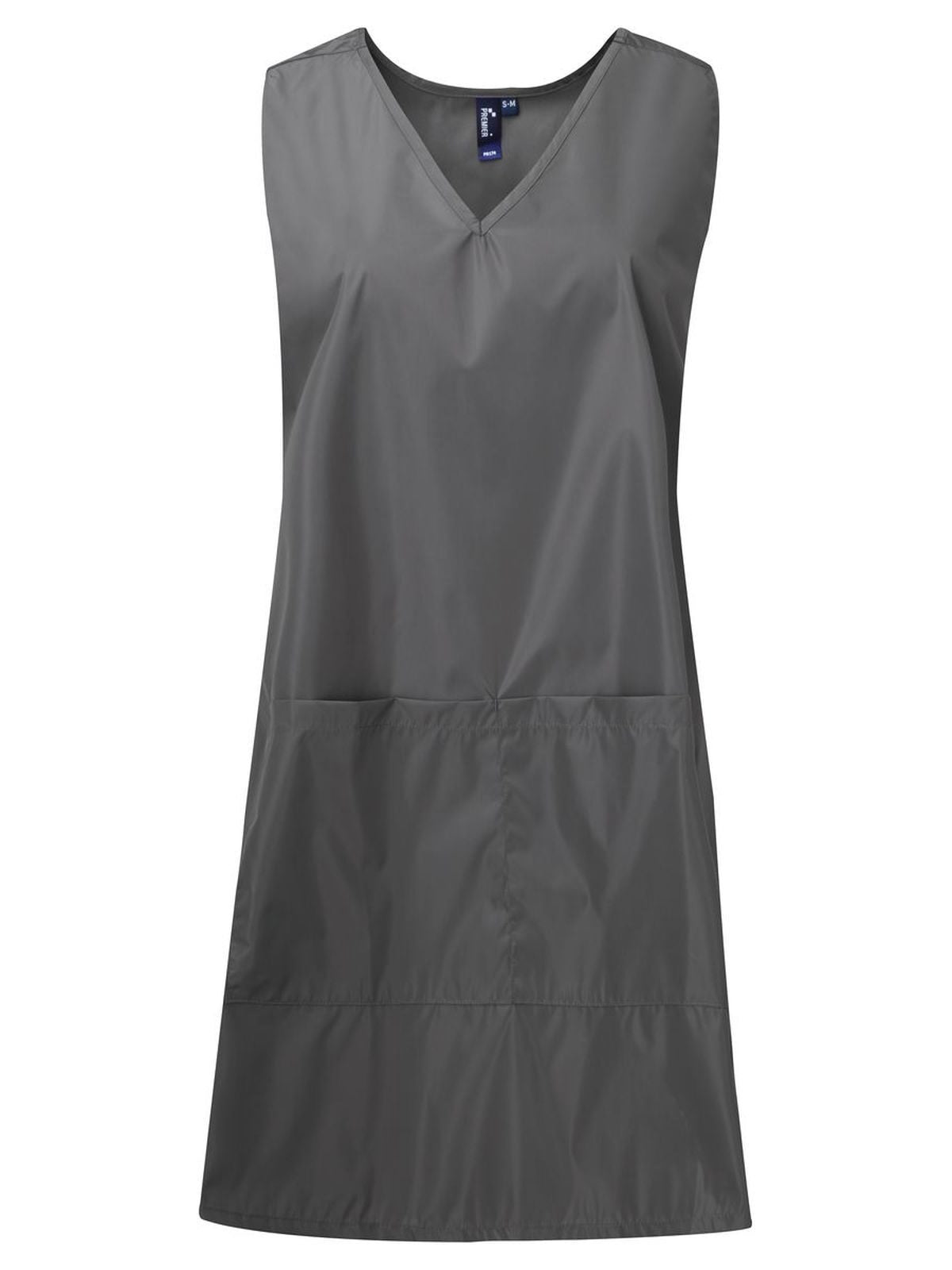 Waterproof Wrap Around Tunic Herren Schürze / Kasack – Premier – Farbe Dunkelgrau – individuell veredelbar