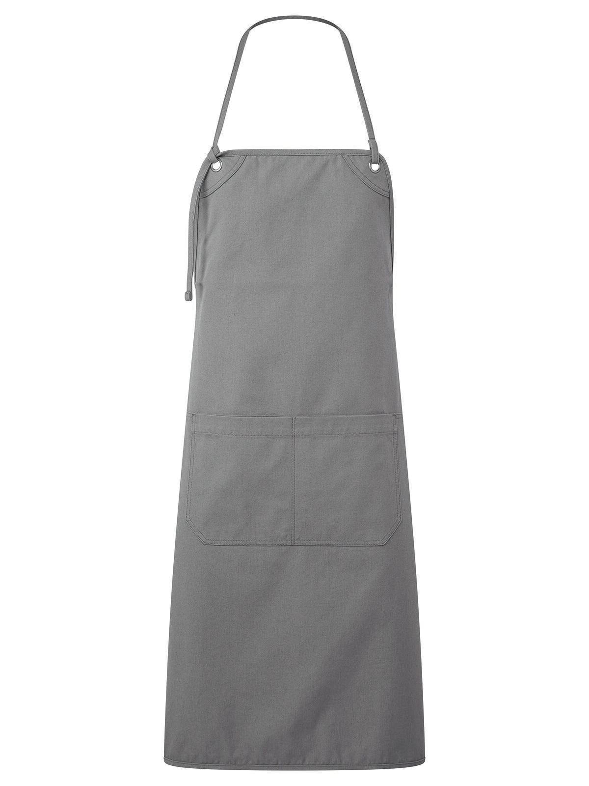Artisan's Choice' Double Pocket Canvas Apron Schürze / Kasack – Premier – Farbe Dunkelgrau – individuell veredelbar