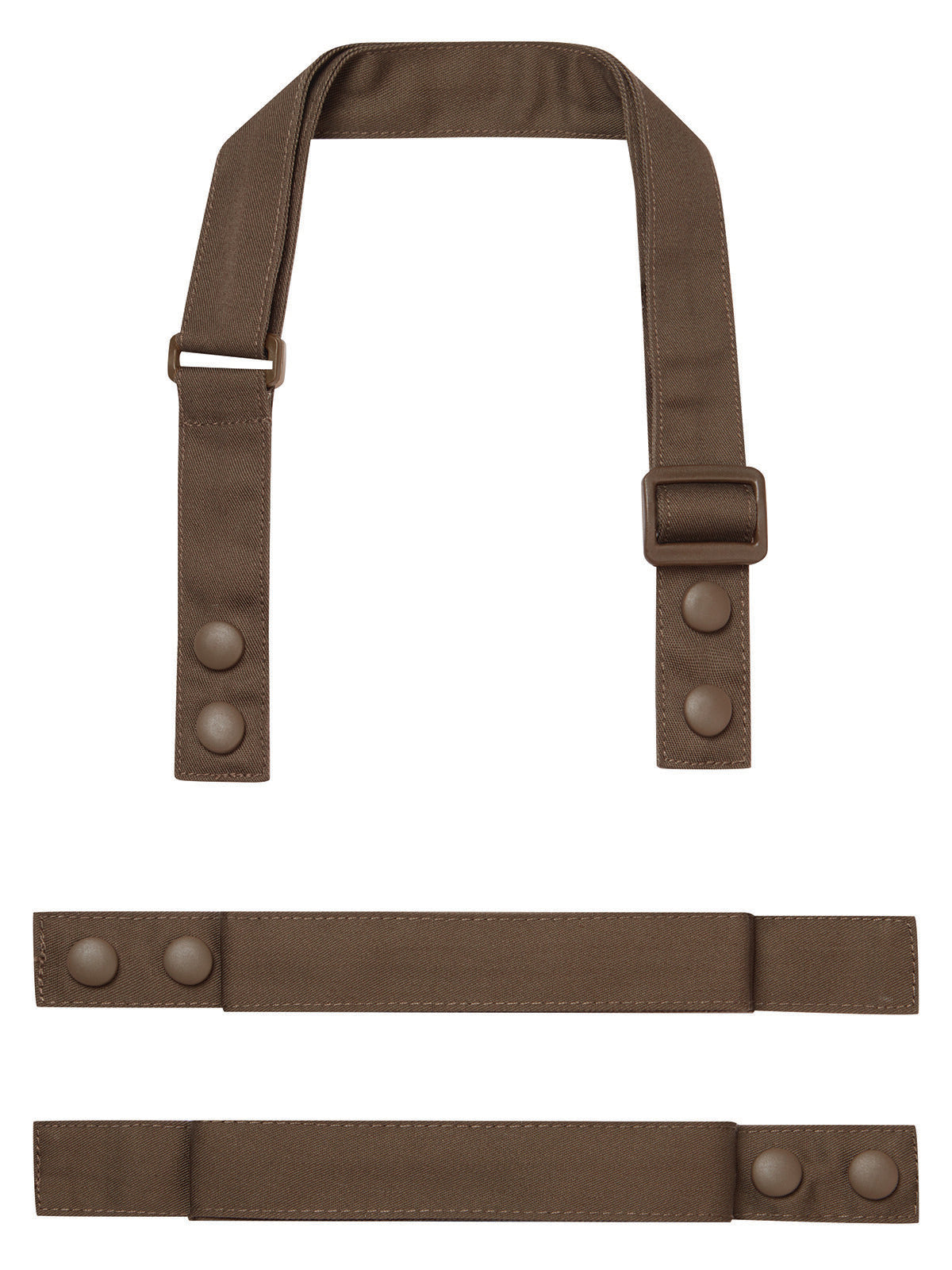 'Colours ' Swap & Pop Apron - Strap Schürze / Kasack – Premier – Farbe Braun – individuell veredelbar
