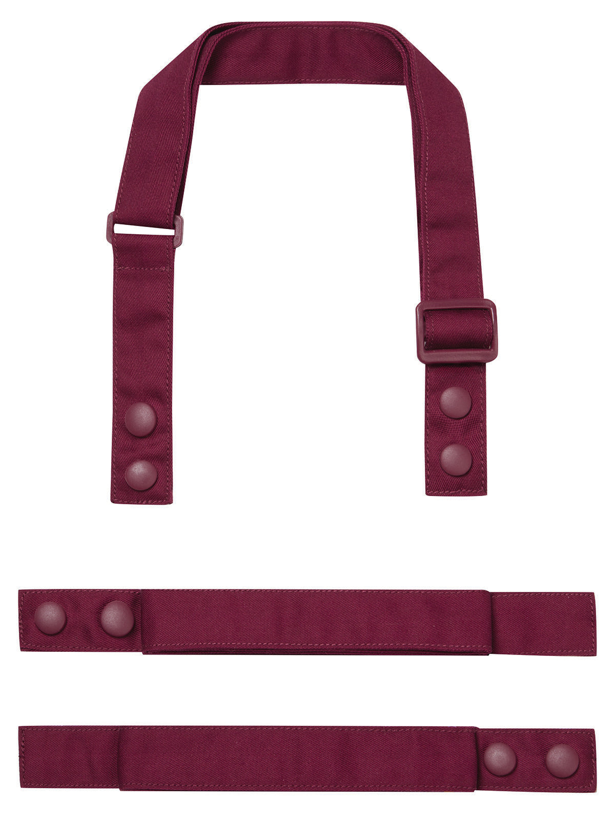 'Colours ' Swap & Pop Apron - Strap Schürze / Kasack – Premier – Farbe Burgundy – individuell veredelbar