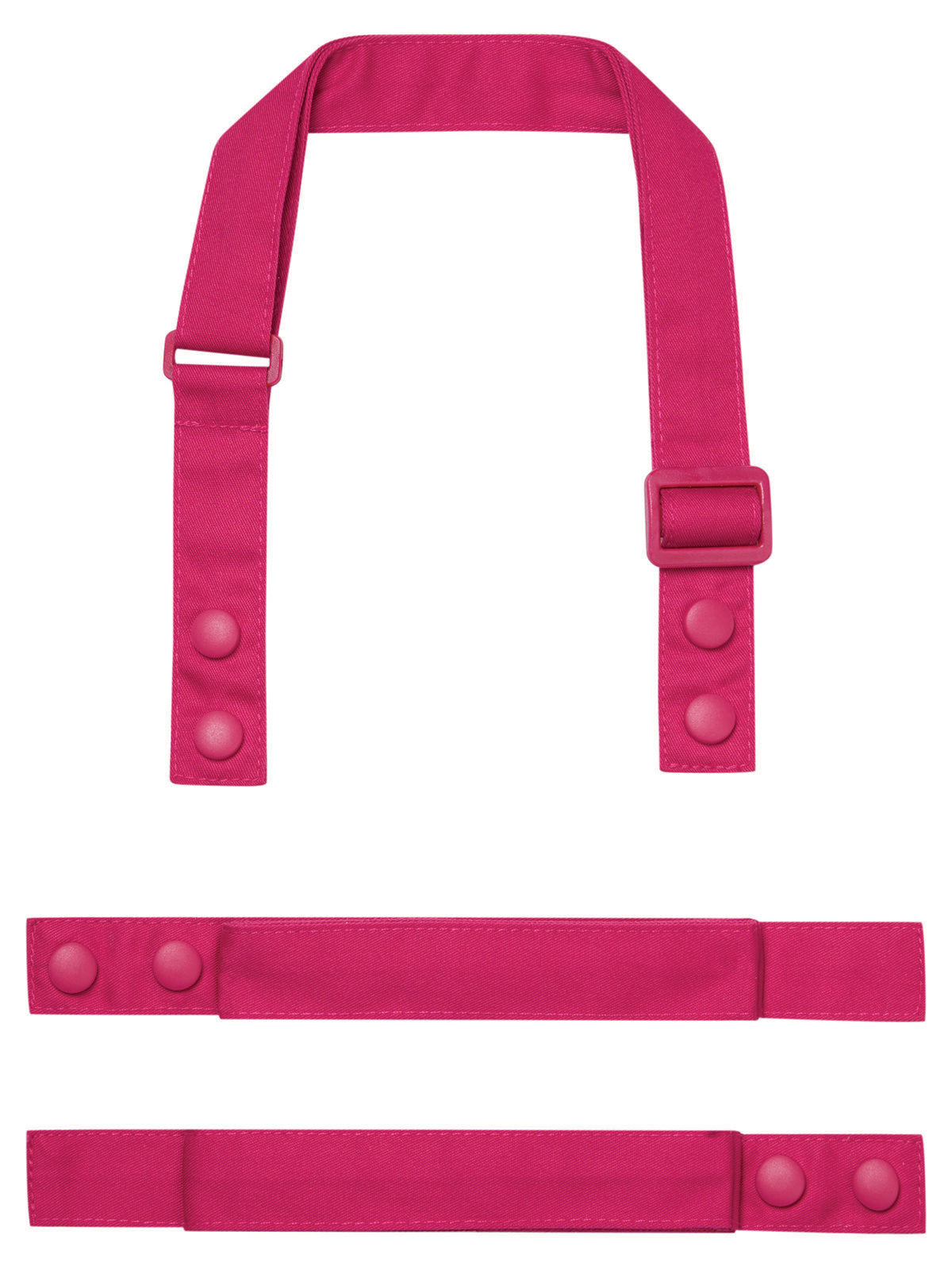 'Colours ' Swap & Pop Apron - Strap Schürze / Kasack – Premier – Farbe hot pink – individuell veredelbar