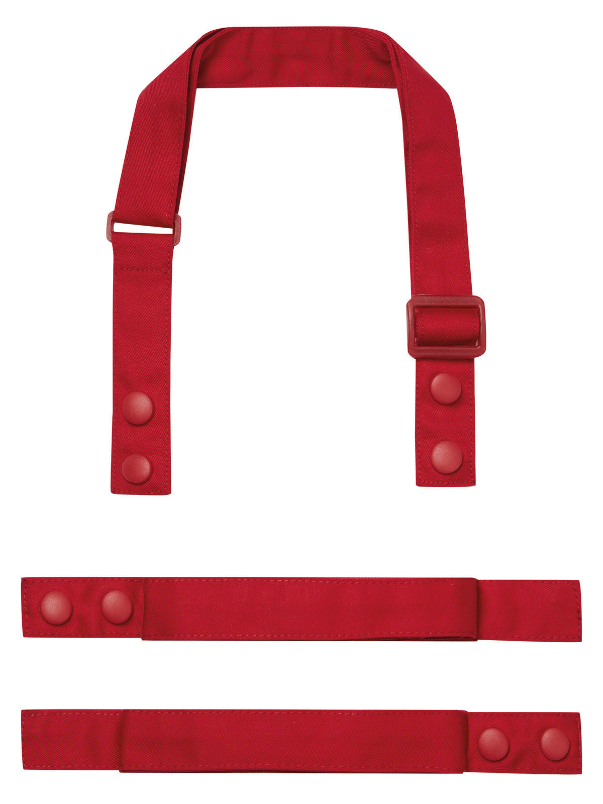 'Colours ' Swap & Pop Apron - Strap Schürze / Kasack – Premier – Farbe Rot – individuell veredelbar