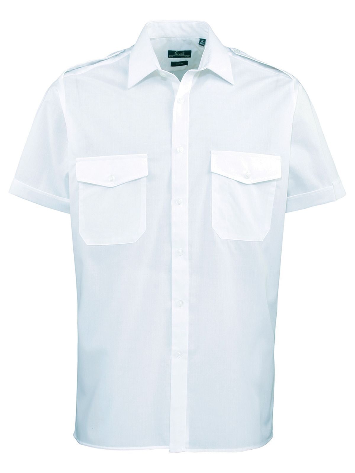 Camicia per uniforme Herren Hemd / Bluse – Premier – Farbe Hellblau – individuell veredelbar