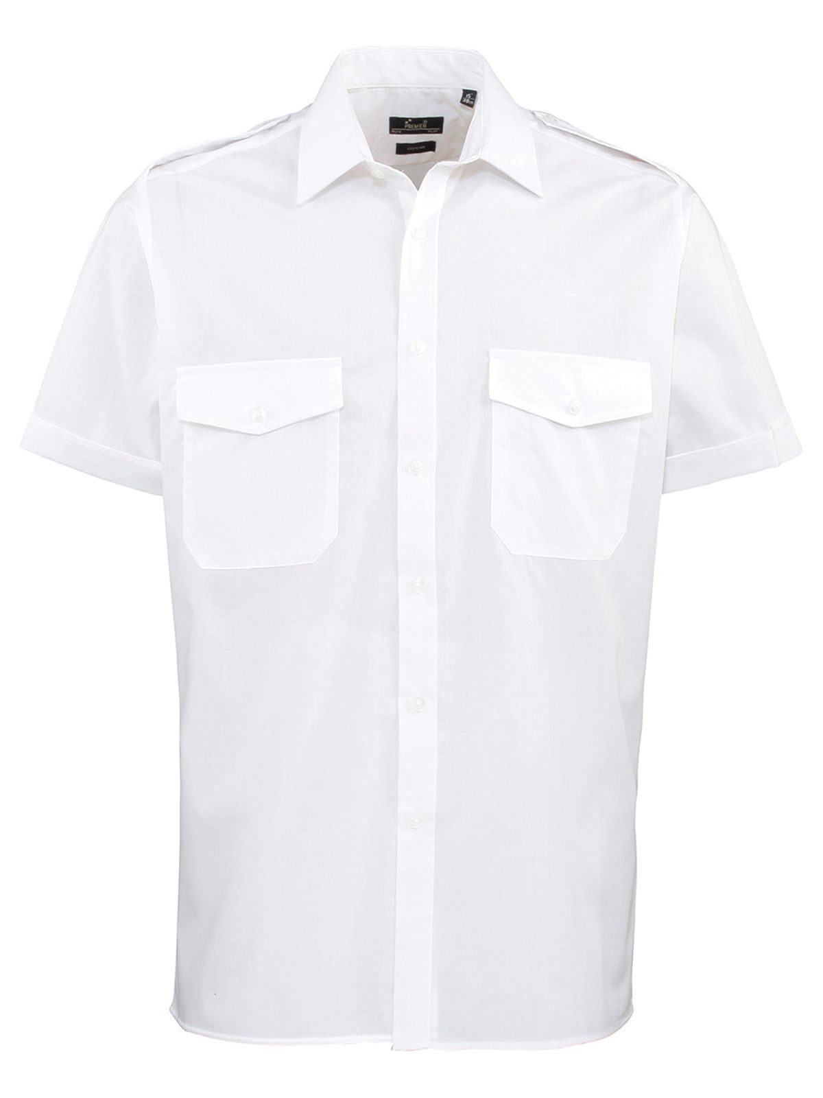 Camicia per uniforme Herren Hemd / Bluse – Premier – Farbe Weiß – individuell veredelbar