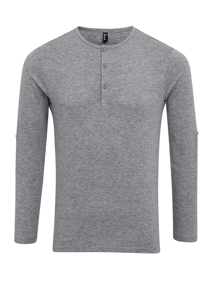 Long John Roll Sleeve Tee Herren T-Shirt – Premier