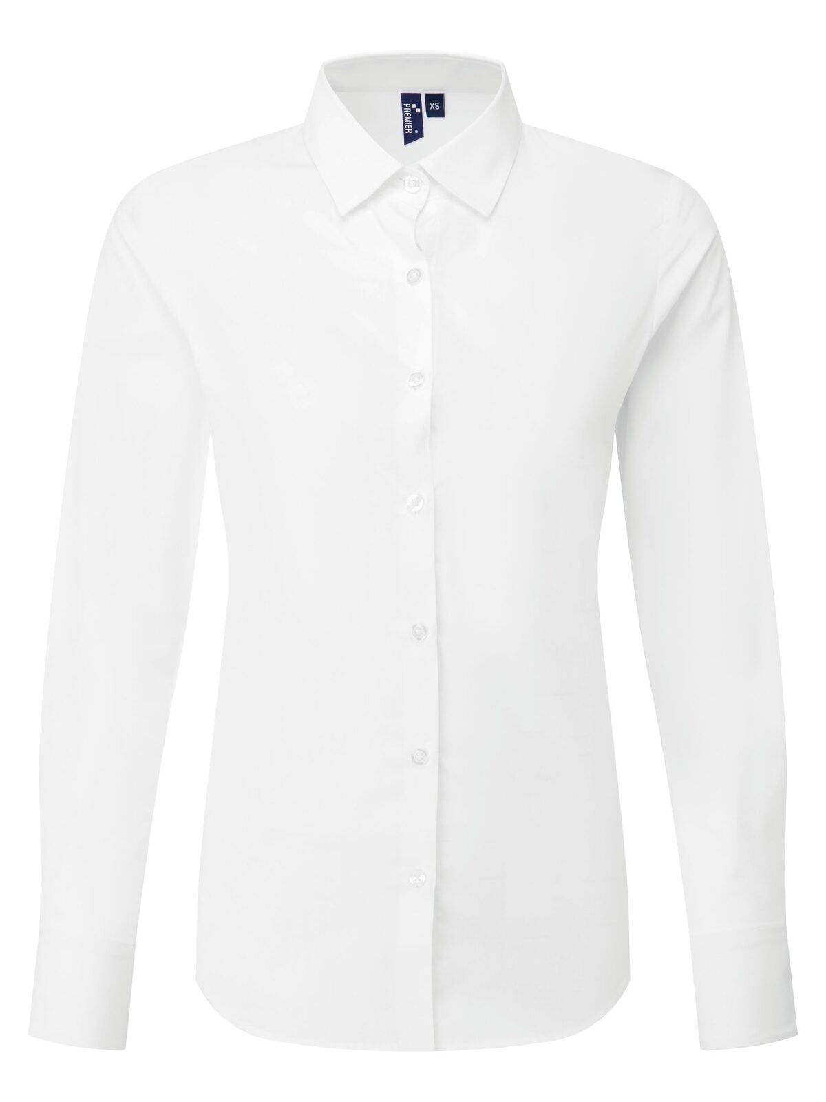 Camicia donna in popeline 'recyclight' Damen Hemd / Bluse – Premier – Farbe Weiß – individuell veredelbar