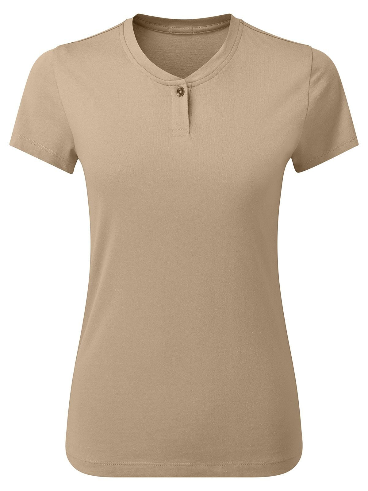 'Comis' Sustainable Tee Damen T-Shirt – Premier – Farbe Khaki – individuell veredelbar