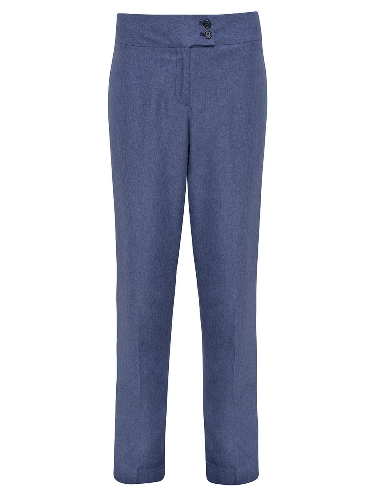 Ladies' straight leg "Iris" Trouser Damen Hose / Rock – Premier – Farbe blue heather – individuell veredelbar