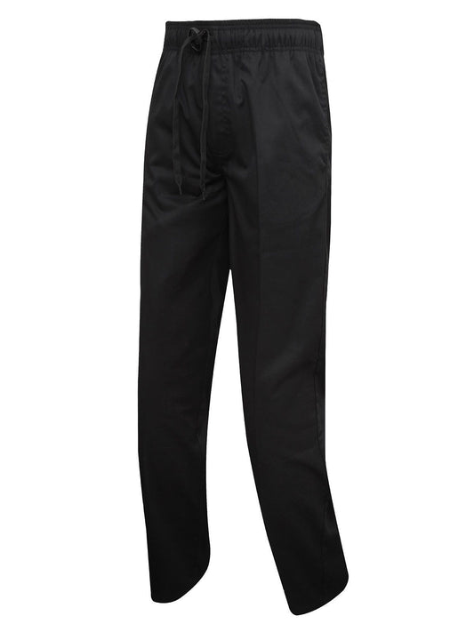 Chef's Slim Fit Trousers Herren Hose / Rock – Premier – Farbe Schwarz – individuell veredelbar