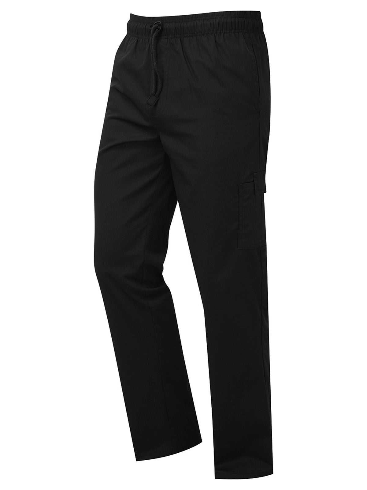 'Essential' Chef's Cargo Pocket Trousers Hose / Rock – Premier – Farbe Schwarz – individuell veredelbar