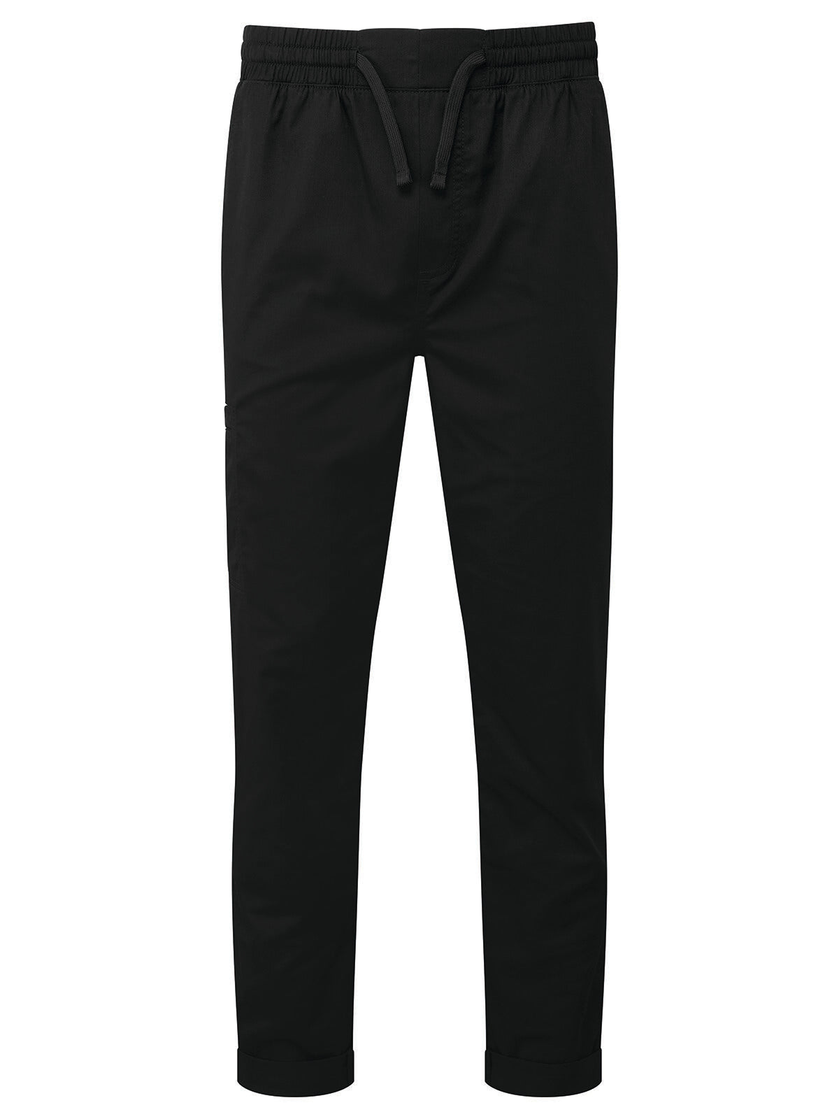 Chef's Recycled Cargo Trouser Hose / Rock – Premier – Farbe Schwarz – individuell veredelbar