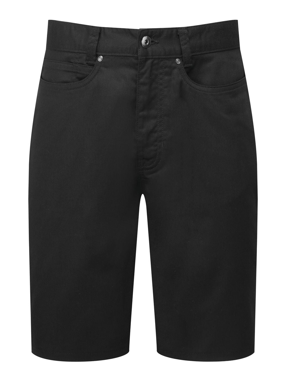 Performance Chino Shorts Herren Hose / Rock – Premier – Farbe Schwarz – individuell veredelbar