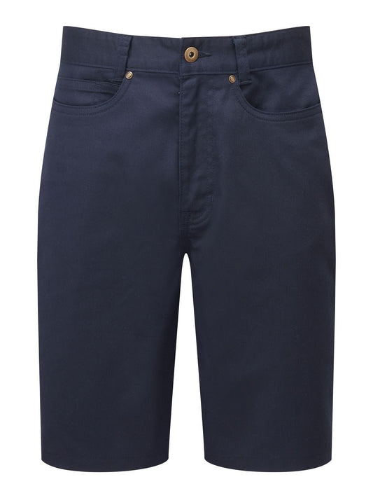 Performance Chino Shorts Herren Hose / Rock – Premier – Farbe Navy – individuell veredelbar