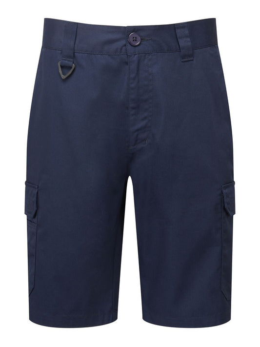 Workwear Cargo Shorts Herren Hose / Rock – Premier – Farbe Navy – individuell veredelbar