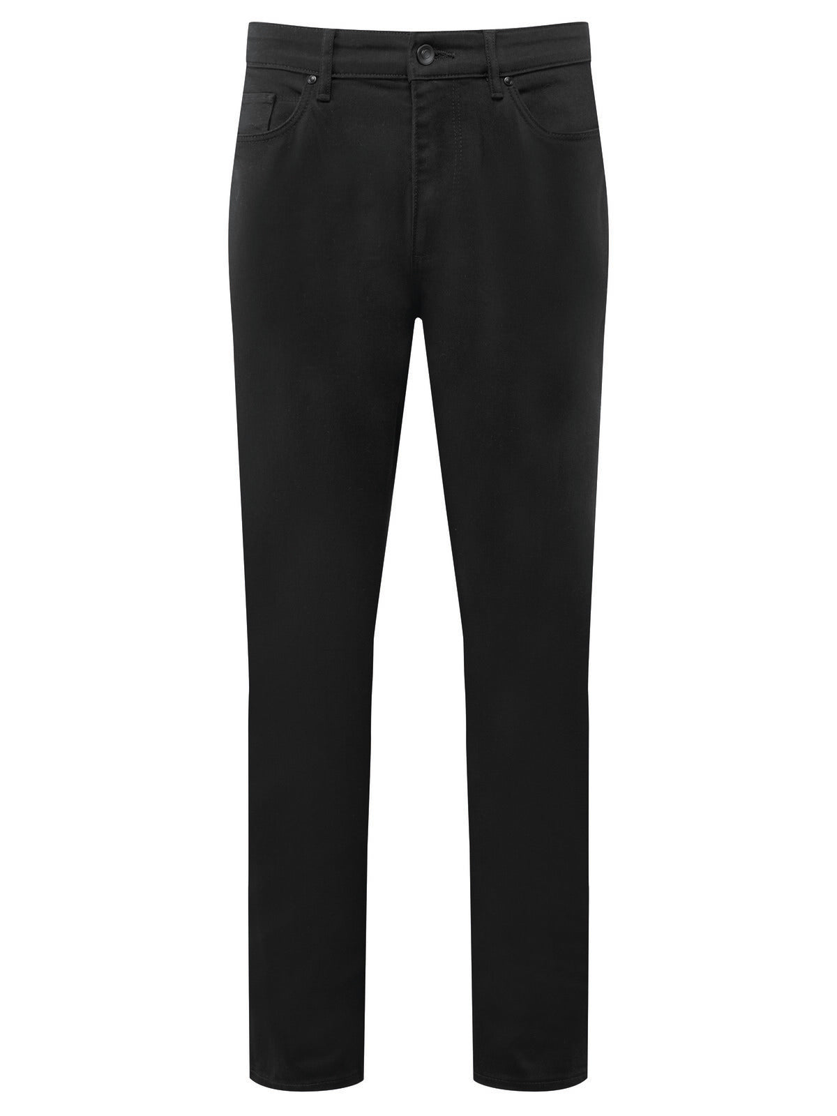 workready Straight Leg Jeans Herren Hose / Rock – Premier – Farbe Schwarz – individuell veredelbar