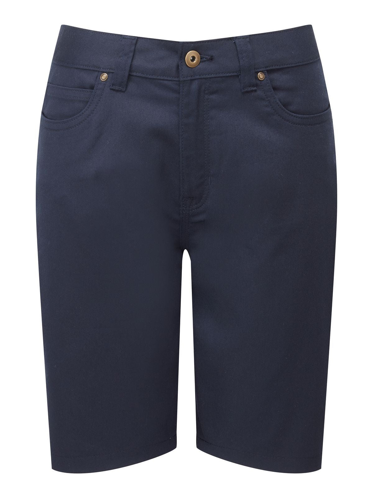 Performance Chino Shorts Damen Hose / Rock – Premier – Farbe Navy – individuell veredelbar