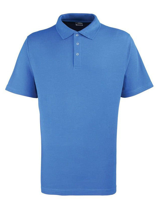 Studded Herren Poloshirt – Premier – Farbe Royalblau – individuell veredelbar