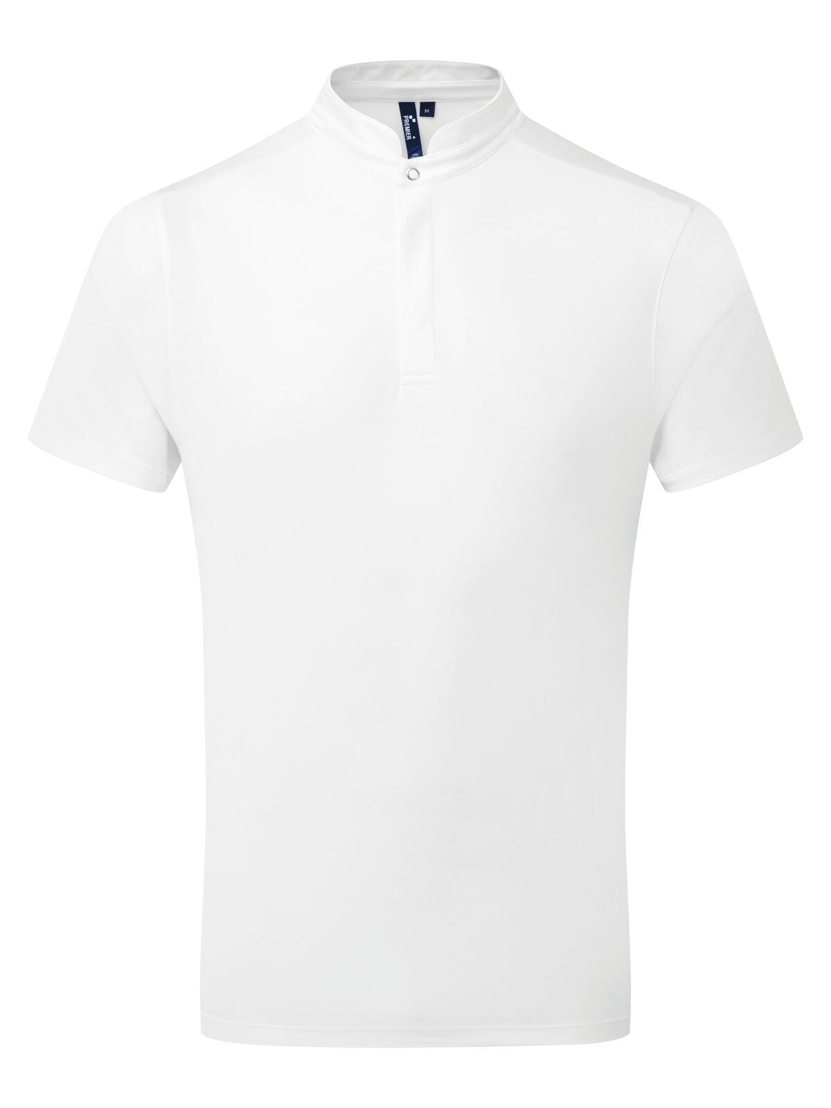 Maglia da chef Coolchecker 'Essential' SS Schürze / Kasack – Premier – Farbe Weiß – individuell veredelbar