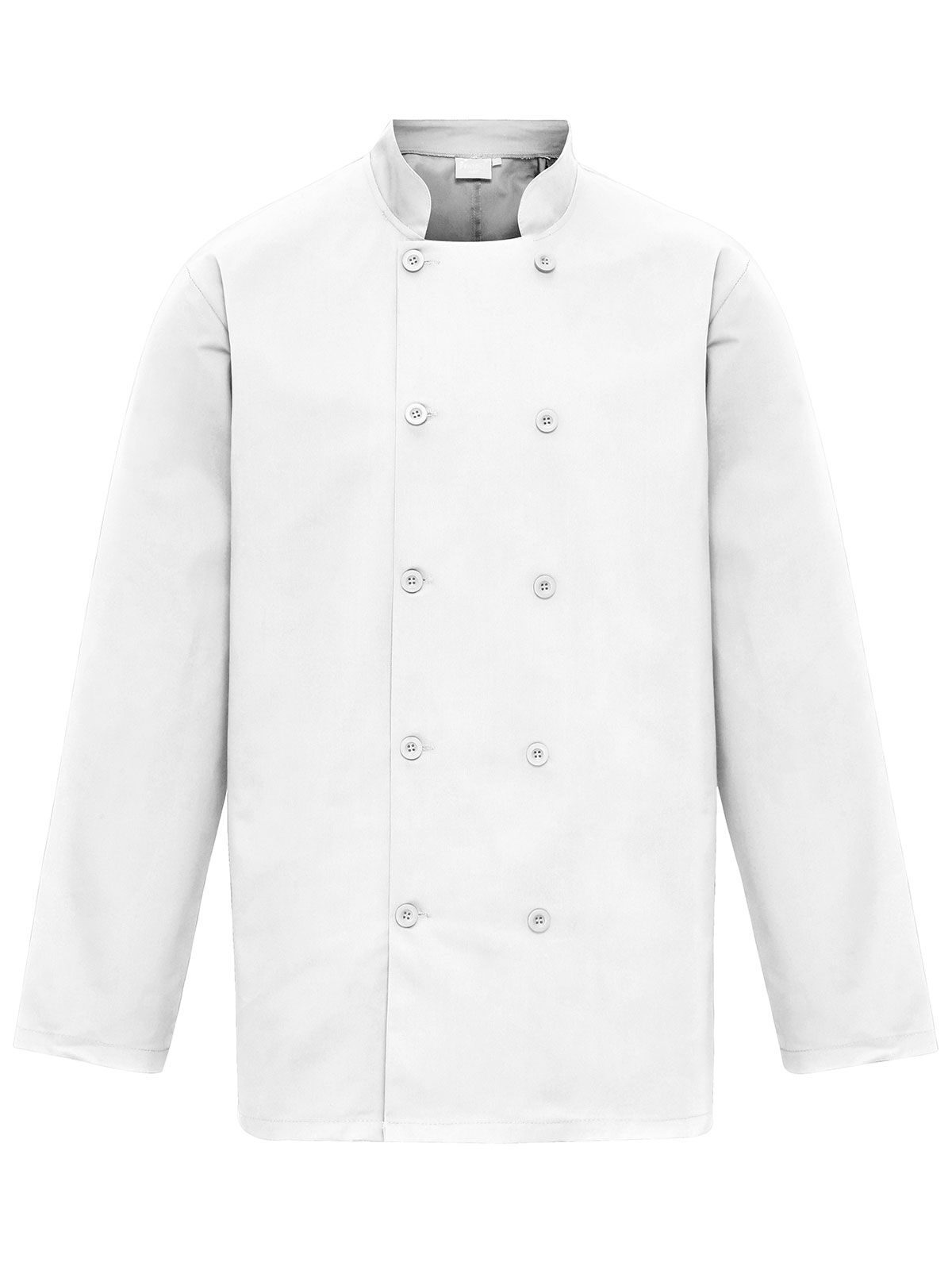Long Sleeve Chef''s Jacket Unisex Schürze / Kasack – Premier – Farbe Weiß – individuell veredelbar