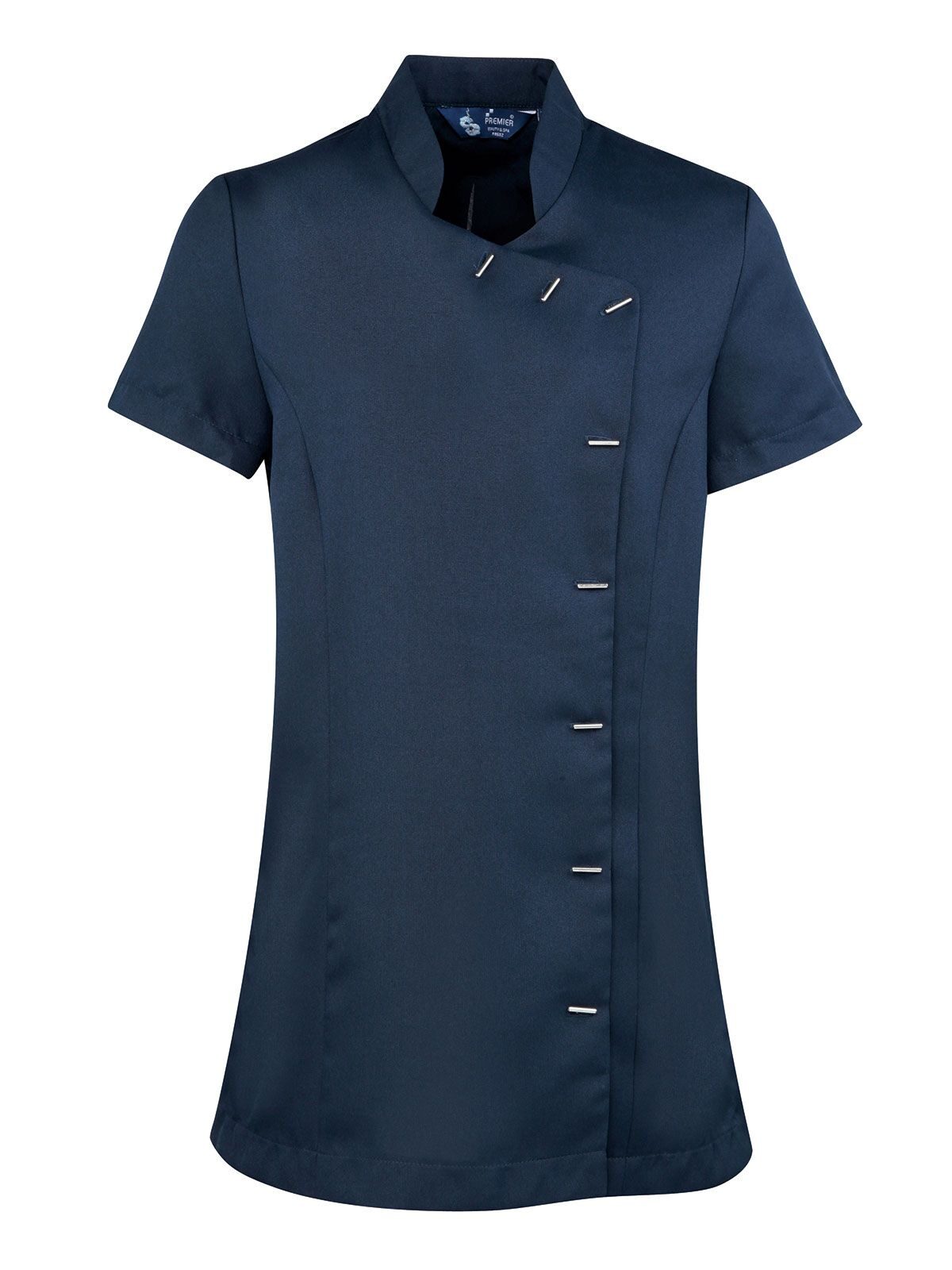 Orchid Beauty And Spa Tunic Herren Schürze / Kasack – Premier – Farbe Navy – individuell veredelbar